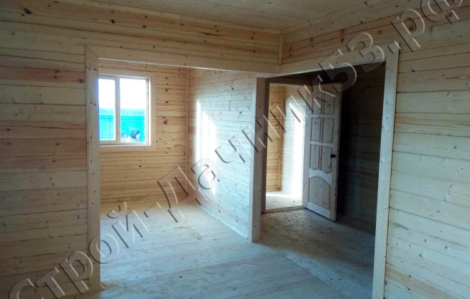 4 Брусовой дом ОД-14, 7×8, 56 м², Московская область, Озёрский район, ДНП Озёрный (3)